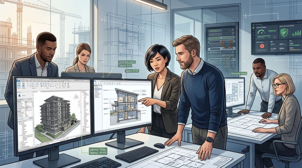 IT support for architecture firms with internal IT